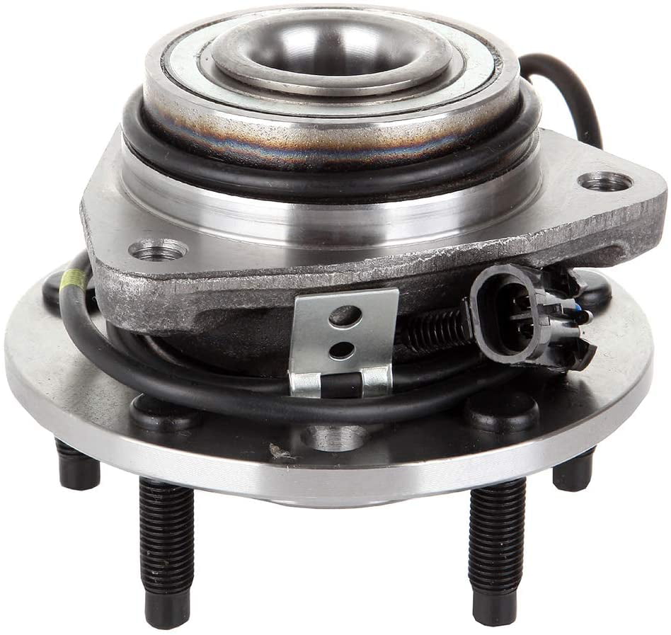 Apeixoto 513124 Front Wheel Hub Bearing Assembly Compatible with Chevy S10 Blazer GMC Envoy Jimmy S15 Sonoma 4WD Isuzu Hombre Olds Bravada with ABS 5 Lugs