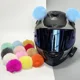 thumbnail image 2 of 2 piezas de casco de motocicleta lindo y creativo con orejas de gato de peluche, bolas decorativas para casco de motocross, accesorios adhesivos para estilismo de cosplay, 2 of 5