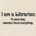thumbnail image 2 of CafePress - I Am A Librarian Tote Bag - Unisex Canvas Tote Bag, Beige, 1-Piece, 2 of 7