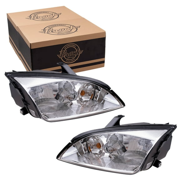 Brock Headlight for 2005-2007 Focus Set 7S4Z13008E