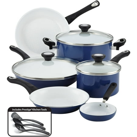 Farberware PURECOOK Ceramic Nonstick Cookware 12-Piece Cookware