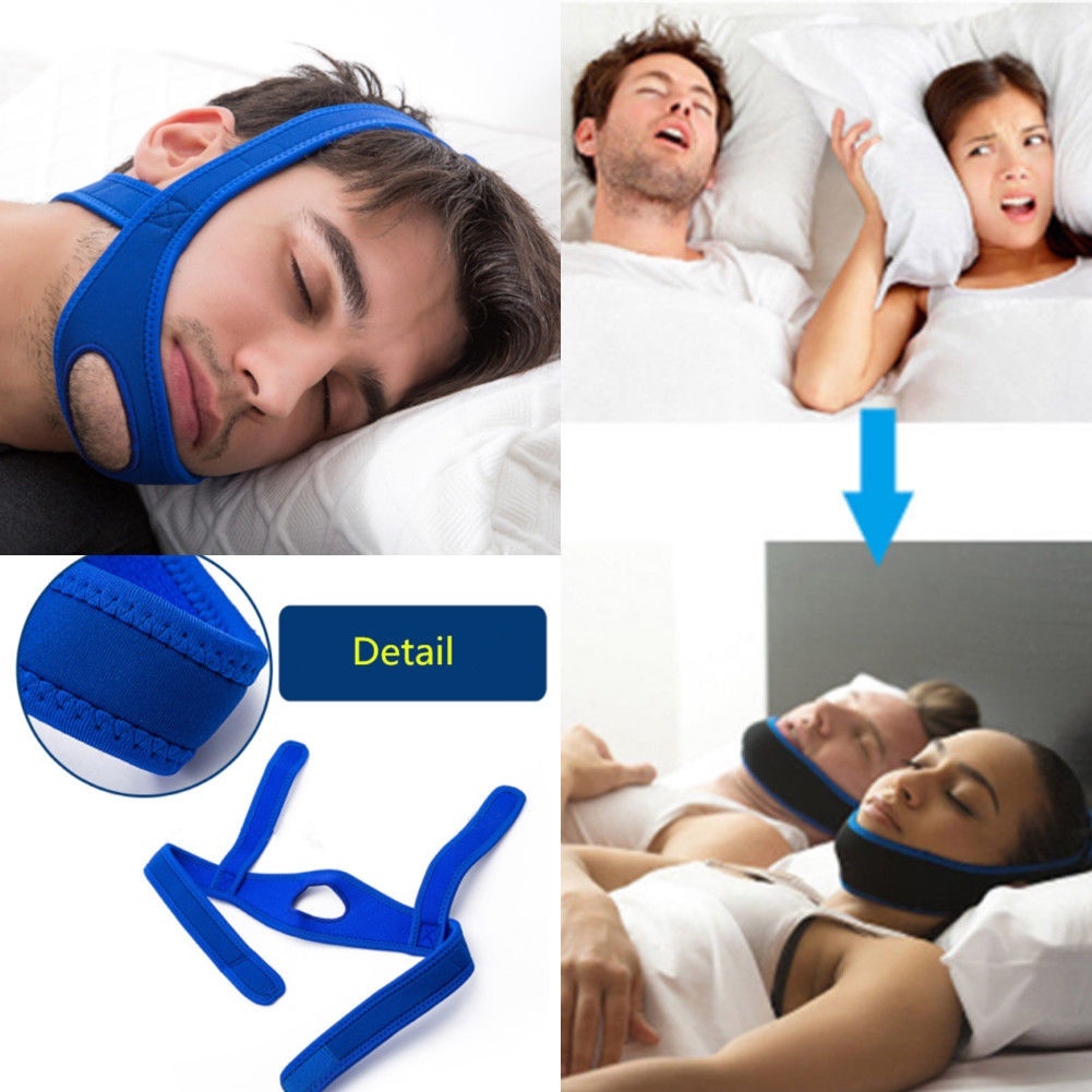 Stop Snoring Belt Snore Stop Belt Anti Snoring Cpap Chin Strap Quiet