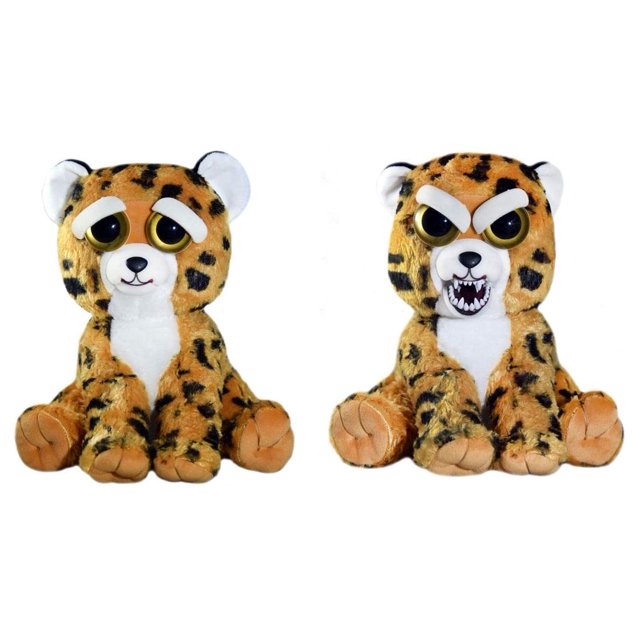 Peluche Feisty Pets Toby Toejam Cheetah, 21,6 cm
