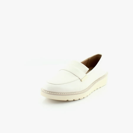 

Naturalizer Adiline Women s Loafers & Slip-Ons Satin Pearl White Leather Size 6 W