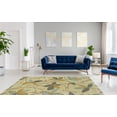 thumbnail image 2 of Linon Rugs Trio Rectangular Area Rug in Beige and Blue-8' x 10', 2 of 3