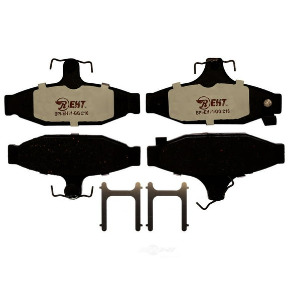 Raybestos EHT413H Enhanced Technology Friction Pads Brake Pad Set Fits select: 1988-1997 CHEVROLET CAMARO, 1988-1996 CHEVROLET CORVETTE