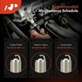 thumbnail image 6 of A-Premium Iridium Platinum Spark Plugs Compatible with Ford Escape, Mustang, Taurus, Ranger, Escort & Chevrolet Malibu, Cavalier & Buick Skylark & Eagle Medallion & Mercury Mariner, Pack of 4, 6 of 9