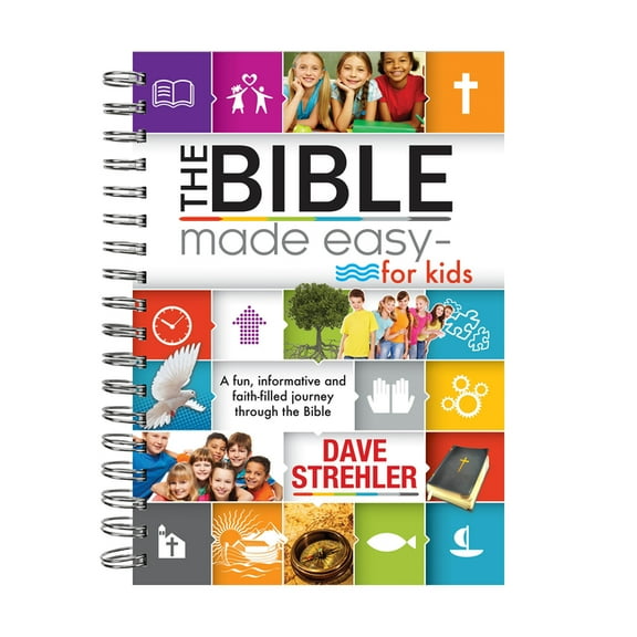 The Bible Made Easy - For Kids Wirebound, (Spiral-Bound)