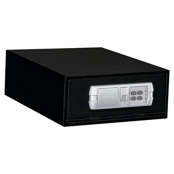 Stack-On Quick Access Low Profile Mountable Gun Safe with Electronic Lock