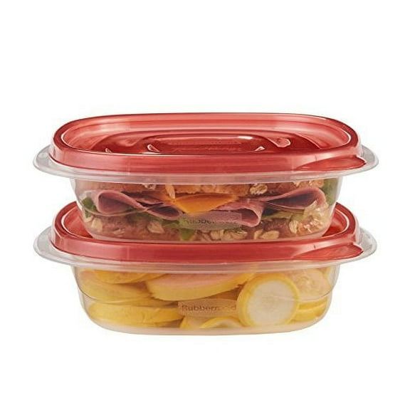 Rubbermaid TakeAlongs 2.9 Cup Square Food Storage Container 2 Pack