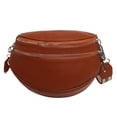 thumbnail image 7 of Bum Bags for Women Crossbody Bag, Trendy Crescent Shoulder Bags Spacious Fanny Packs Sling Bag Half Moon Purse, with Adjustable Strap, Brown, 7 of 7