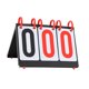 thumbnail image 4 of Flip Number Score Board, de marcador, de puntuación de mesa de contador de puntuación ligero para fútbol, voleibol y bádminton 3 Dígitos 26x17.5cm, 4 of 8