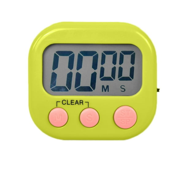 Dvkptbk Digital Kitchen Timer, Classroom Timers for Teachers Kids, Count Up Countdown Timer with ON/Off for Cooking Baking Homework Game Exercise - Back to School Supplies on Clearance