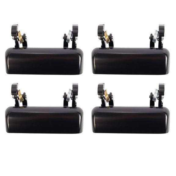 TRQ Black Outside Exterior Door Handle Set of 4 Kit for 95-97 Explorer DHA32798