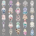 thumbnail image 2 of Pegatinas Dreamcatcher, 50 unidades, de vinilo impermeable para adultos, 2 of 2