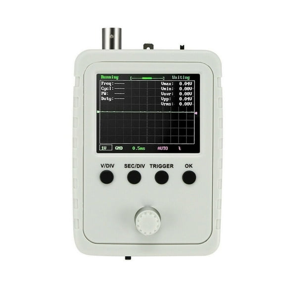 2.4" Portable Digital Mini Oscilloscope Logic Analyzer Kit With Power Adapter And Oscilloscope Cable Probe