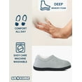 thumbnail image 3 of Women's Plush Lining Warm Shoes, Anti-Skid Rubber Sole Fleece Memory Foam Shoes, 3 of 6