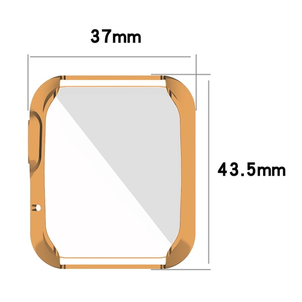 Parachoques De Reloj Protector de pantalla de la cubierta de la caja de TPU para los accesorios del reloj de Xiaomi Mi Watch Lite Redmi