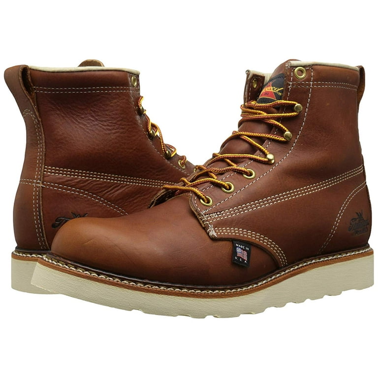 American Heritage - Waterproof - 8 Tobacco Safety Toe