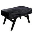 thumbnail image 6 of Outdoor Foosball Table Cover, Cover, Heavy Duty Waterproof Soccer Cover, Dustproof Table Cover for , Black, 6 of 10