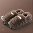 thumbnail image 3 of Slippers for Women Fuzzy Memory Foam Slippers Indoor Outdoor Shoes with Thick Sole and Heel Support Soft Warm Winter Home Footwear, 3 of 5