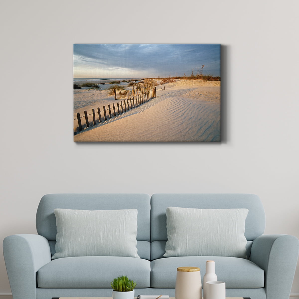 Wexford Home Huntington Horizon Premium Gallery Wrapped Canvas, 32" x 48" - Ready to Hang