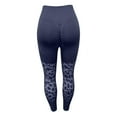 thumbnail image 5 of HXWCHs Women's DriMore Core Yoga Pants Relaxed Fit Active Workout Lounge Pants Navy L, 5 of 5