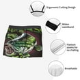 thumbnail image 3 of Fotbe Big Bass Fish Men’s Total Support Pouch Boxer Briefs, X-Temp Cooling, Moisture-Wicking Underwear, Regular, Long-leg and Trunk-X-Large, 3 of 5