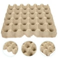 thumbnail image 4 of Bandeja de huevos vacía de cartón para huevos, caja de huevos de pulpa de papel de 30 unidades, pisos de pulpa de papel, 5 uds., 4 of 8