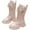 Pink, variant on Gvdentm Girls Boots Size 2 Girls Lining Knee High Winter Motorcycle Riding Boots Toddler/Little Kid/Big Kid(Pink,1.5)