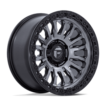 Fuel 1PC Cast Aluminum Wheel D857 20x9 8x6.5 M-GNMTL BLK 20mm, FC857AB20908020