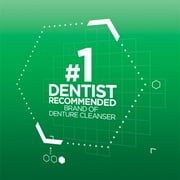 Polident Adhesive Paste for Denture Cream and Partials Cleaning, Triple Mint Freshness, 3.9 Oz, for Adults