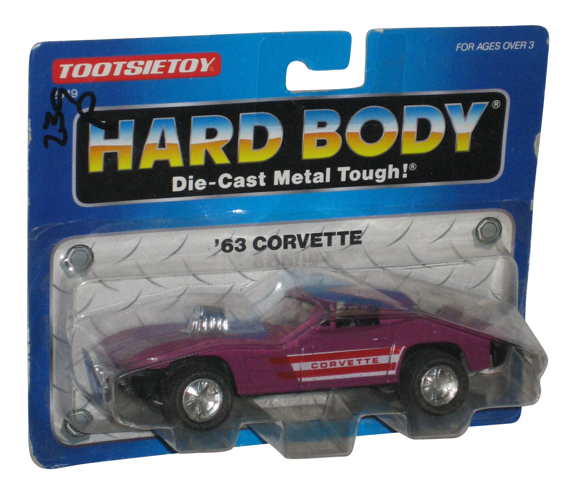 Purple Corvette Toy Car