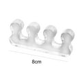 thumbnail image 7 of Cheers US Toe Separators - Soft Two Tone Toe Spacers - Great Toe Cushions - Apply Nail Polish During Pedicure & Other Uses, 7 of 7