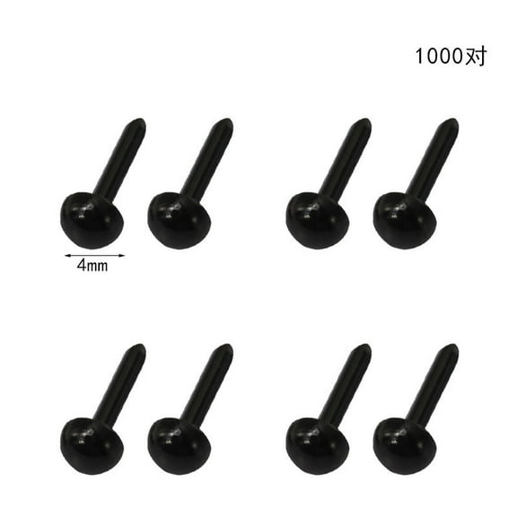 BERTDOMD 1000 Pairs Craft Supplies for Crochet Animals, Stuffed Plush Toys, Soft Toy Making and Projects