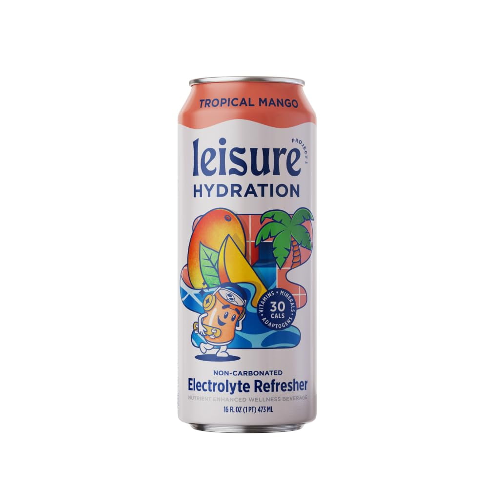 (Pack Of 12) Leisure Project Beverage Tropical Mango Refresher 16 Fo