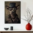 thumbnail image 5 of American Hairless Terrier Wall Art Dog Canvas Paintting Wall Art Vintage Dog Poster Unframe Funny Pet Prints For Room Décor, 5 of 6