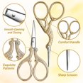 thumbnail image 4 of Tijeras de bordar AQUEENLY Sharp Stork de acero inoxidable, 2 unidades, 4 of 6