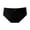 Black, variant on Juniors Seamless Bikini Underwear - Beige, Size M - Soft Nylon No Show Underwear for Everyday & Form-Fitting Outfits