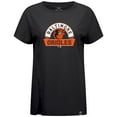thumbnail image 2 of Women's Levelwear Black Baltimore Orioles Influx Banner Arch T-Shirt, 2 of 3