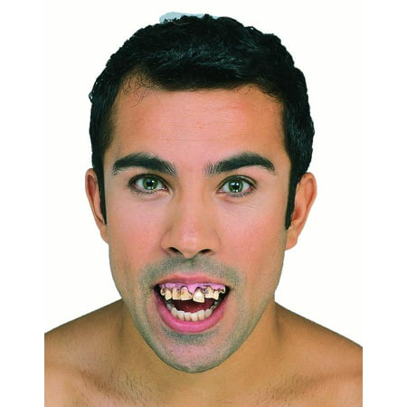 Bejeweled Ugly Adult Halloween Costume Accessory Teeth Putty