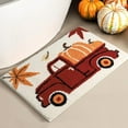 thumbnail image 2 of Halloween Decorations Door Mat Fall Bathroom Rug Fall Rug For Soft Non Slip Bath Ma Bathroom Truck Bath Mat Autumn Pumpkin, 2 of 3
