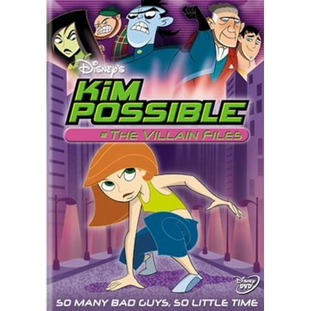 Kim Possible: The Villain Files (DVD) (Best Kim Possible Episodes)