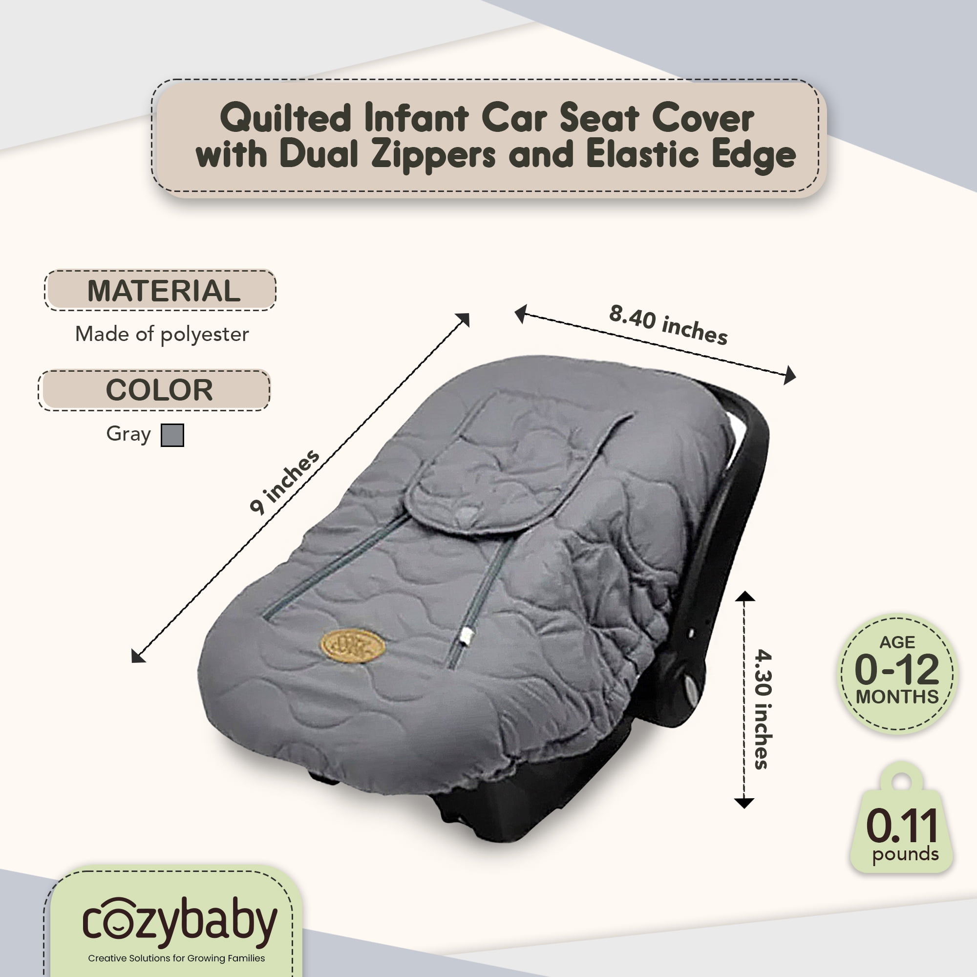 Baby car seat padded covers online