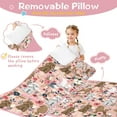 thumbnail image 3 of Poodle and Pioneer Flower Toddler Nap Mats for Kids Preschool,Sleeping Mat Bag or Kids,Toddler Sleeping Bag,Toddler Nap Mat or Daycare, 3 of 6