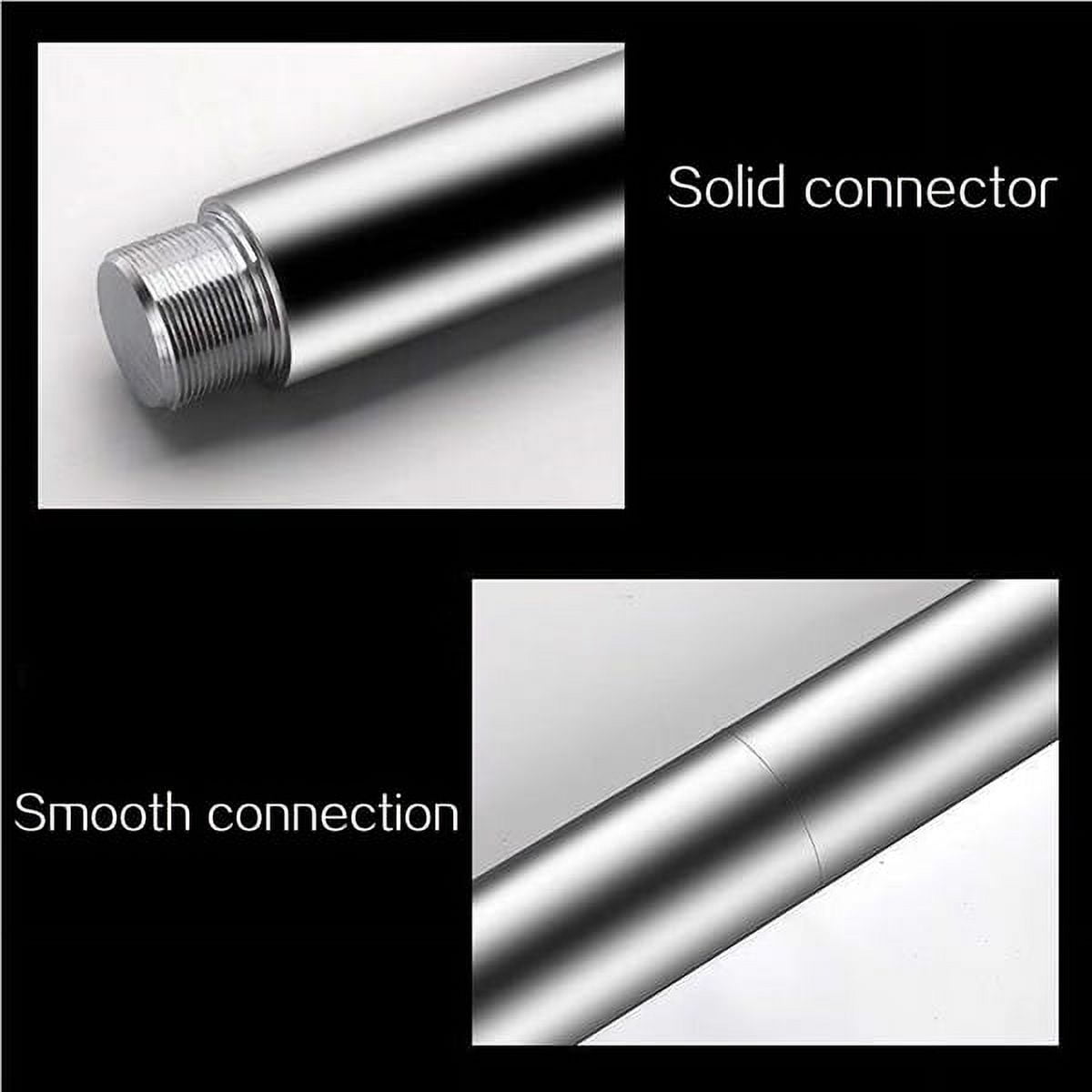 Portable Professional Dance Pole Stripper Exercise Pole Silver