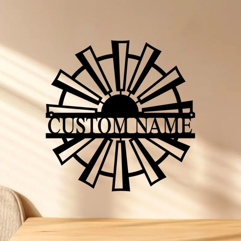 Personalized House Address Plaque, Custom House Number Street Name Sign For Home Apartment Mailbox Wall Art Decor Outdoor Indoor