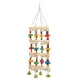 thumbnail image 2 of Bird Climbing Toy, Colorful Exercise Boredom Relief Parrots Standing Ladder    For Budgies For Parakeets, 2 of 8
