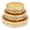 gold (3pcs), variant on Innovative Life 3 Pack Cake Stand, Round Metal Cake Stands Dessert Display Cupcake Stands, Wedding Brithday Party Celebration Dessert Cake Display Plates-Gold