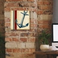 thumbnail image 5 of Epic Graffiti "Americana Captain's Anchor" by Ethan Harper, Canvas Wall Art, 12"x12", 5 of 8